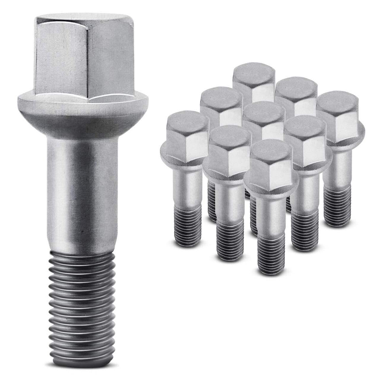 Amazon.com: VIRAZE 10pcs M12X 1.5 W124 C124 S124 Front Rear 