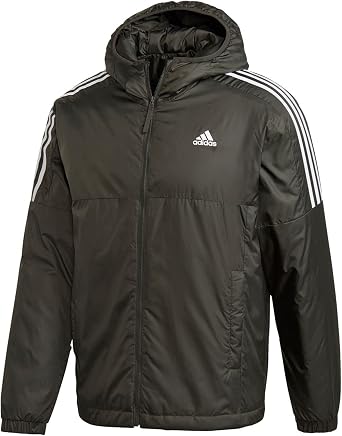 adidas Men's Essentials Insulated Hooded Jacket Sport Jacket