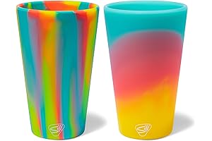 Silipint Silicone Pint Glass: Unbreakable, Flexible and Sustainable 16oz Cups