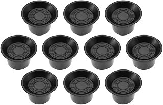 MUXSAM 10 Pcs Anti Slip Trampoline Foot Pad Leg Cover, Replacement Accessories Rubber Caps for Trampoline Legs Wear-Resistant Quiet Suitable for Outdoor Activities