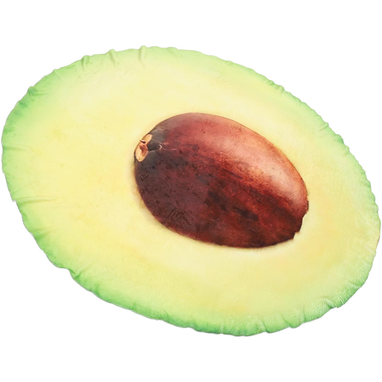 Manta de aguacate lavable a máquina con tejido cálido de poliéster