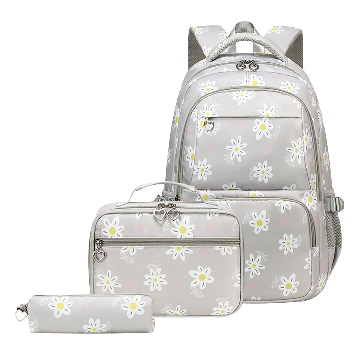 Sugar Skulls Rucksack – 14″ Laptop-tauglich, Wasserabweisend, Mit Vielen Taschen, Buntes Design