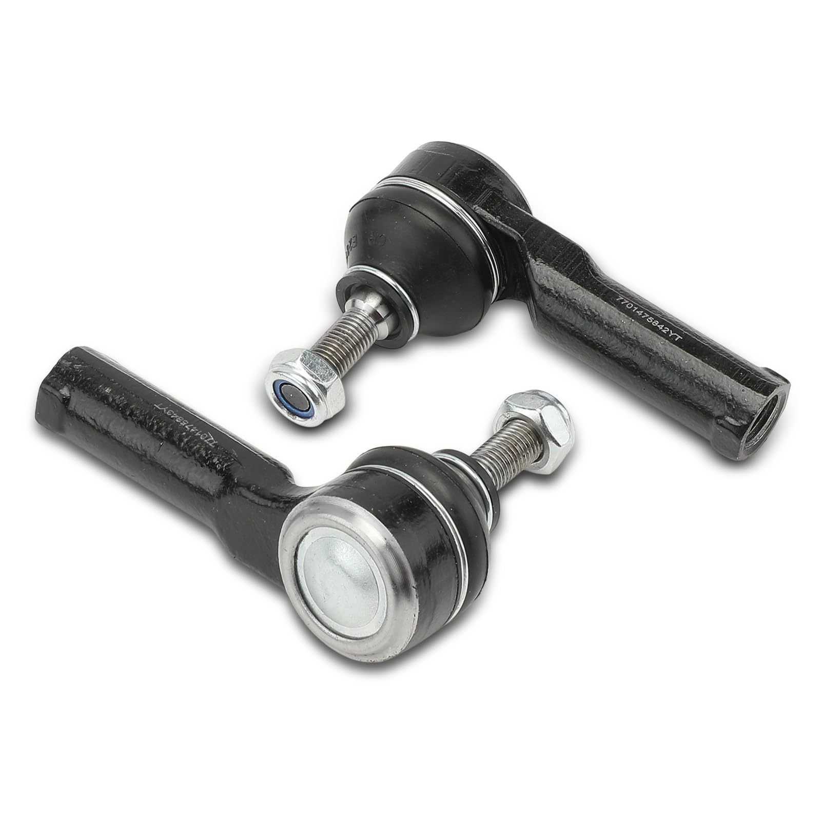 Frankberg 2x Spurstangenkopf Spurstangen Vorderachse Kompatibel mit Micra III Clio III Modus/Grand Modus Micra C+C III Replace# 48640AX602,7701475843