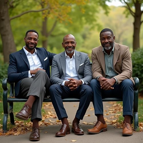 Miniatura 3 de 7BIGSTARS KINGDOM Calcetines de algodón para diabéticos, no vinculantes, paquete de 5 unidades, talla LXL, rayas lunares, negro, marrón, azul, beige