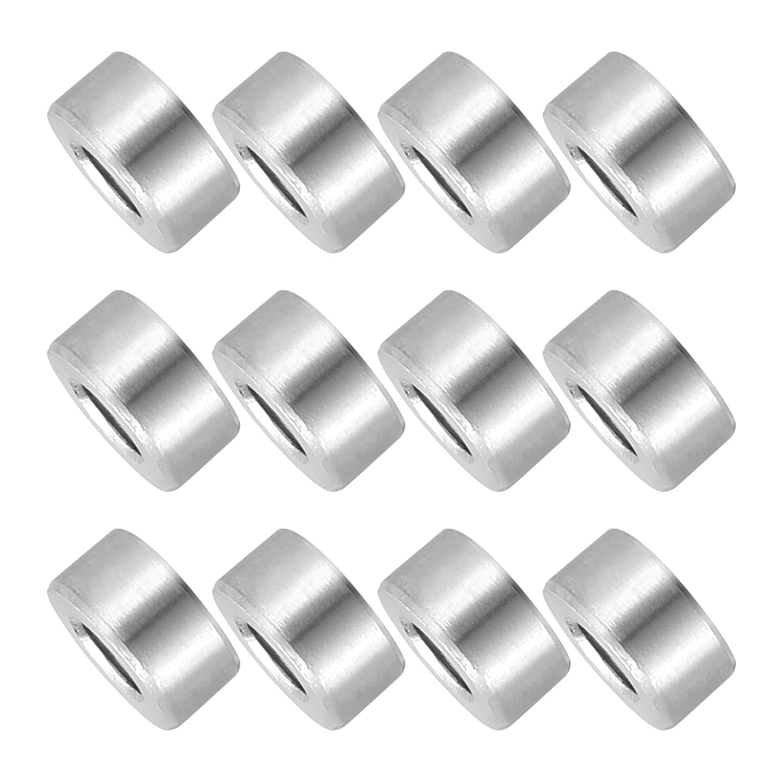 PATIKIL 12 Pcs Stainless Steel Spacers
