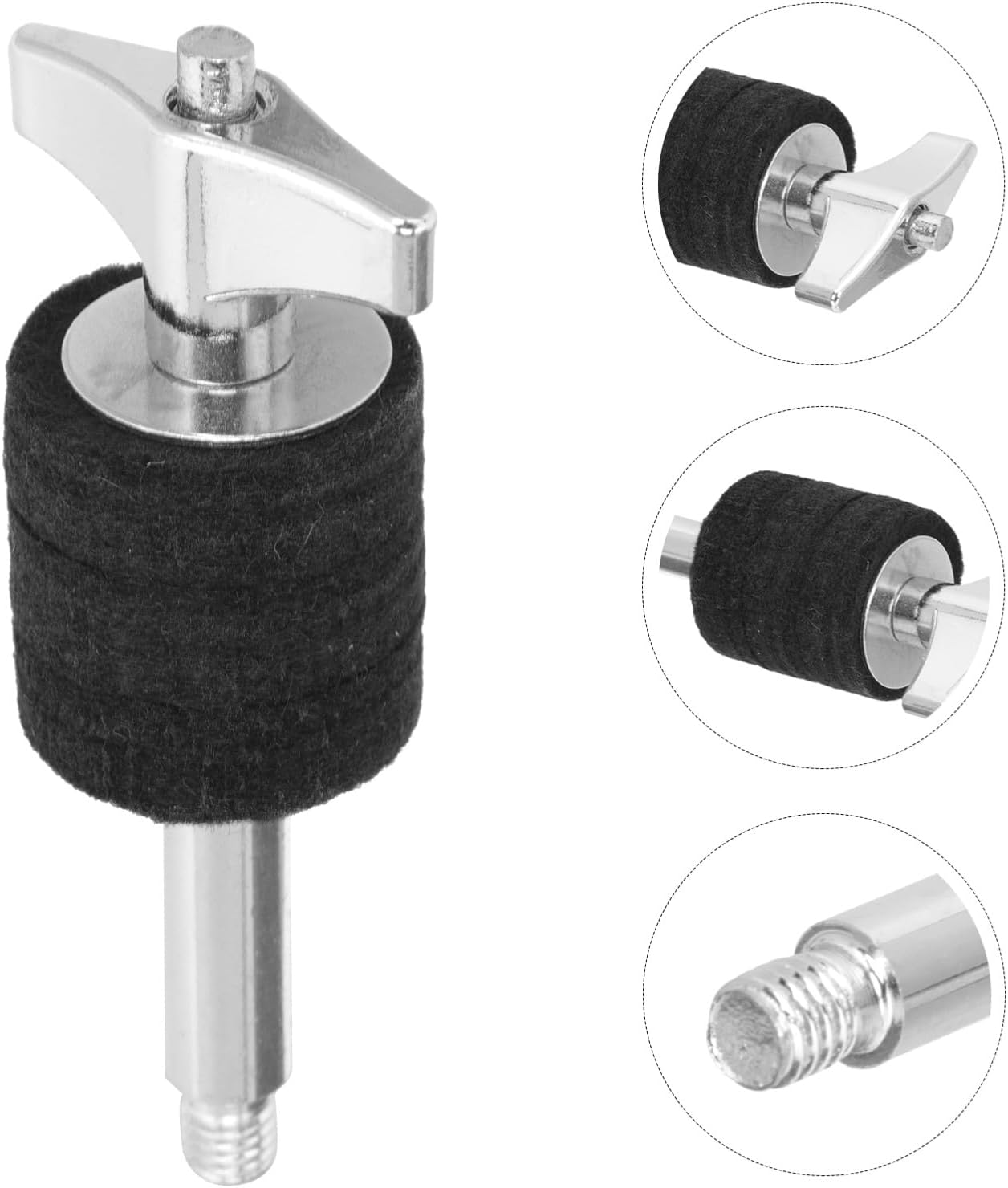 Cymbal Stacker Durable Drum Screw for Drum Premium Hanging Cymbal Screw for Professional Drum Kits for Concerts Practice and Home Use