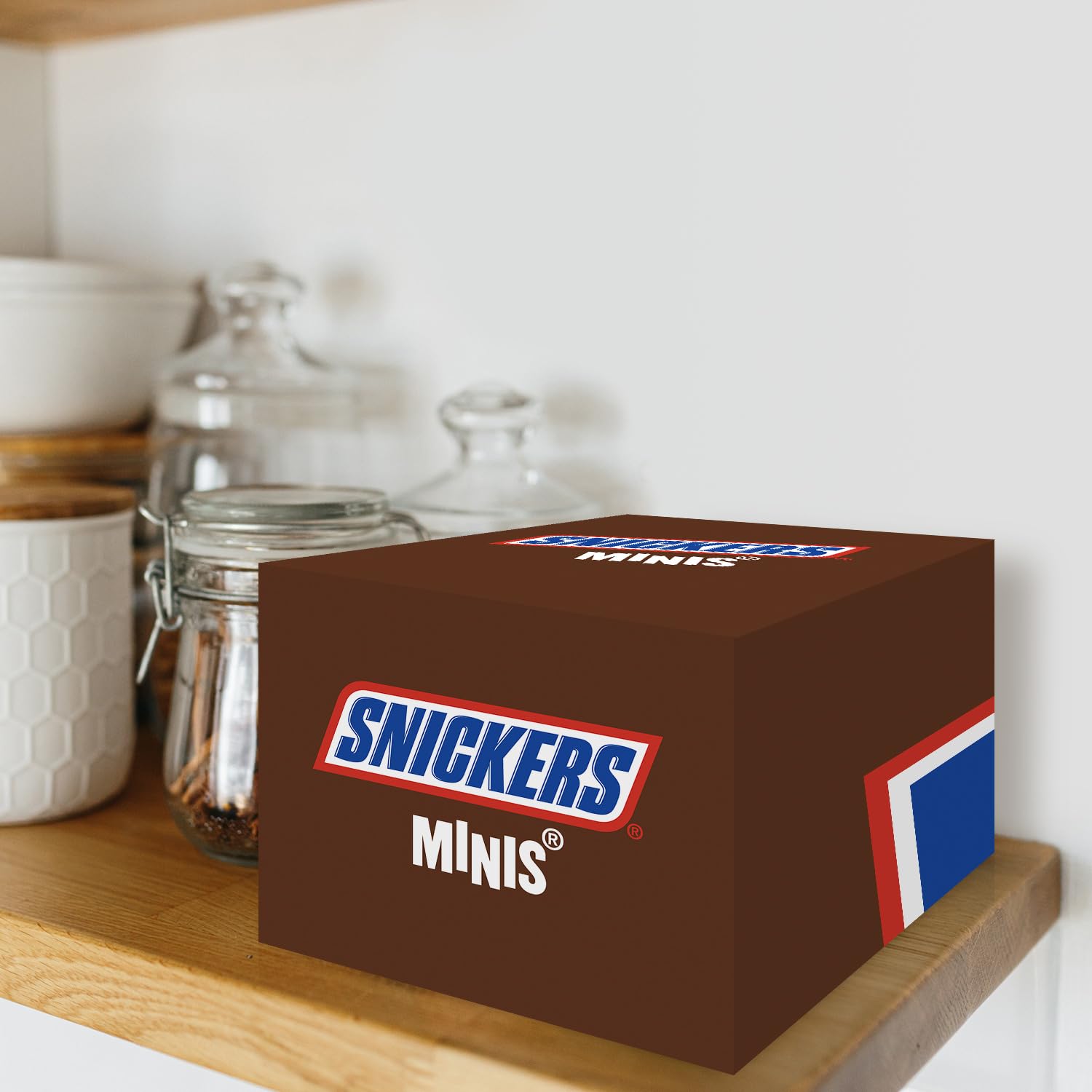 Snickers Schokoriegel, Erdnüsse, Karamell, Großpackung, 150 x 18 g
