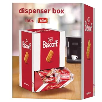 Biscoff Cookies, 0.22 Oz, Dispenser Of 150 Cookies