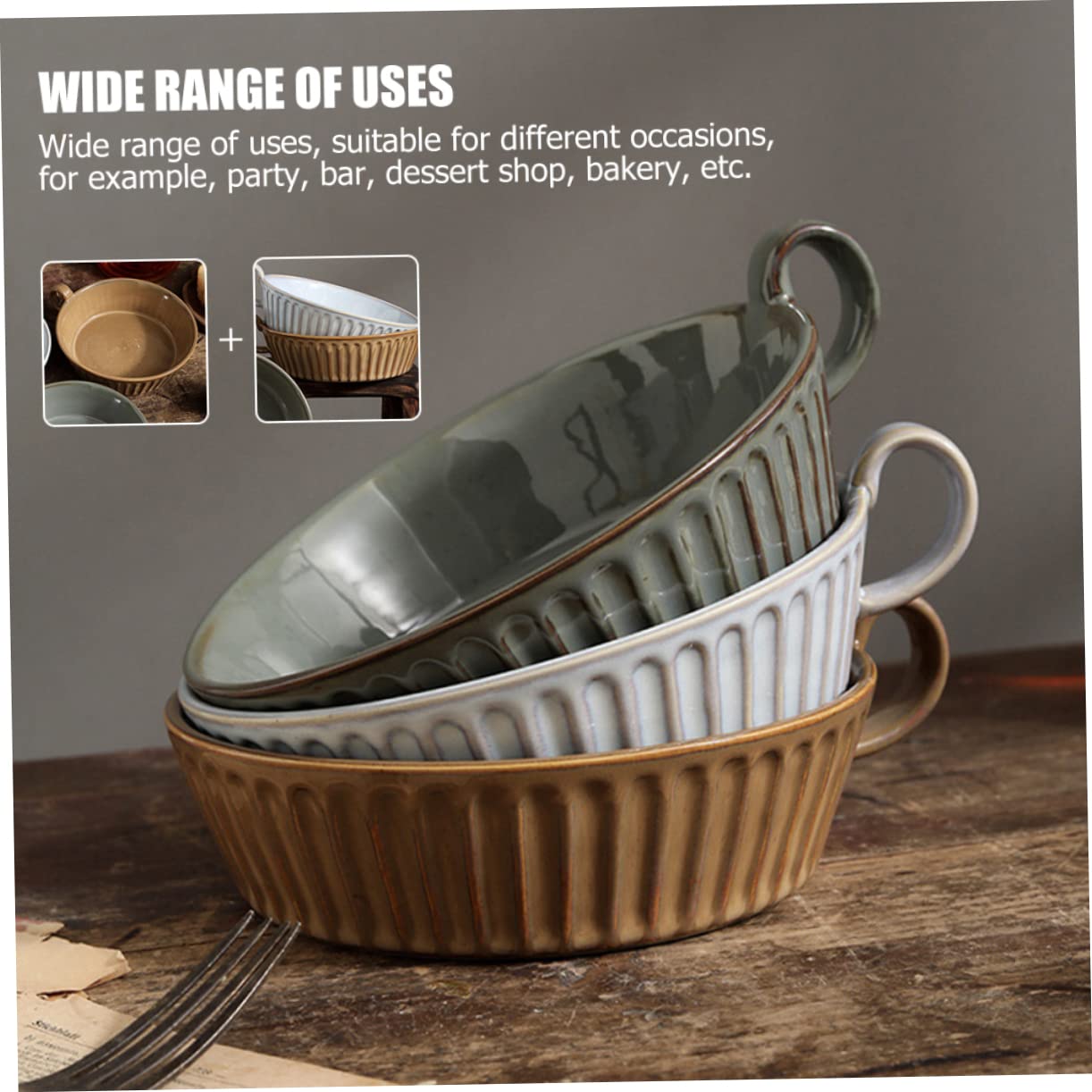 Cabilock Snack Plate Decorative Serving Dish for Salad Desserts Fruits Versatile Tableware for Parties Bakeries Daily Use Easy to Clean Stackable Design Material