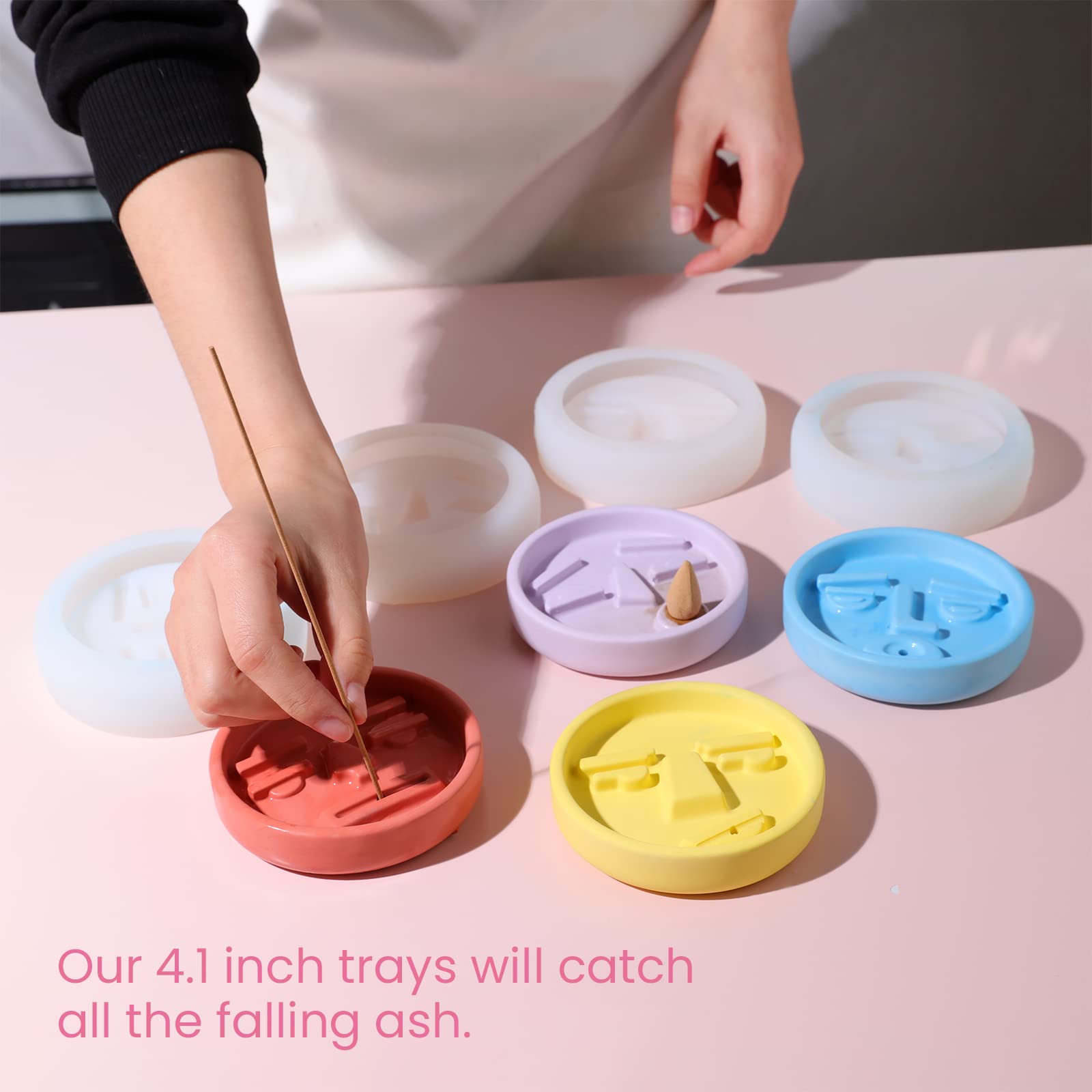 Hexagone] Moule 3D Réutilisable De Moule De Silicone Pour Le Moule D