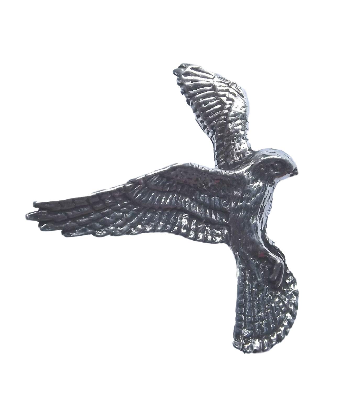 Grange Chouette &Eacute;tain Broche - Britannique Artisan Sign&eacute; Badge