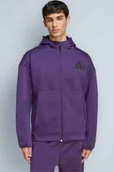 Buy adidas Men's Z.N.E. Aurora Plum Zip Hoodie XS at Amazon.in