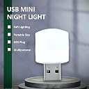 Generic 5 Pack Mini USB LED Night Lights | Plug in Night | Portable USB LED Lamp | White & Warm White Choice | Multi-purpose: Sleeping, Corridor, Camping, Emergency Light gallery image