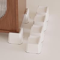 Vista 27 de Elevadores de cama resistentes de 2 pulgadas, elevadores de muebles para marco de cama, sofá, escritorio, silla, elevan hasta 1500 libras, juego