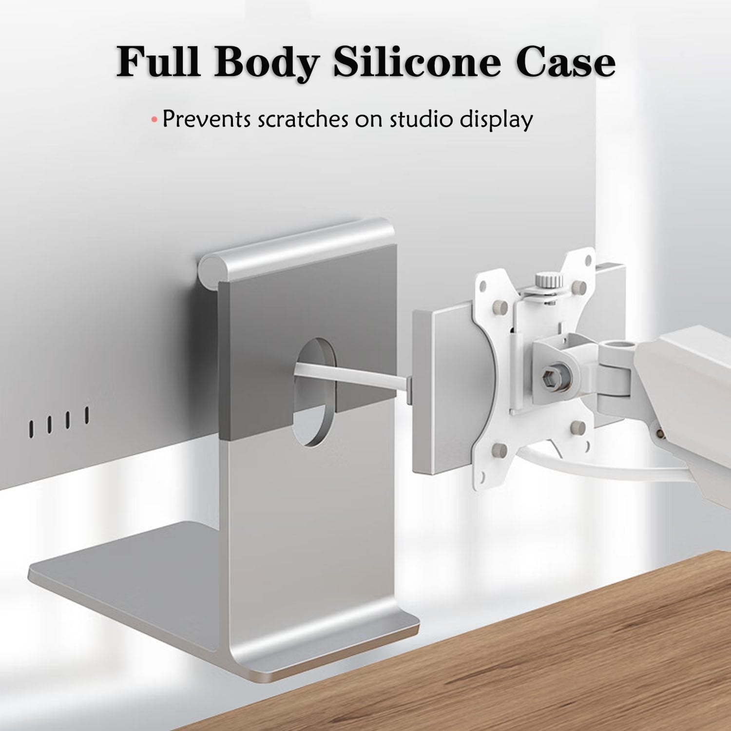 2024 Apple iMac 24" VESA Mount Adapter (M1/M3/M4 Chip) - Compatible with 2024 Release iMac Models - Convert to 75x75/100x100 VESA Pattern