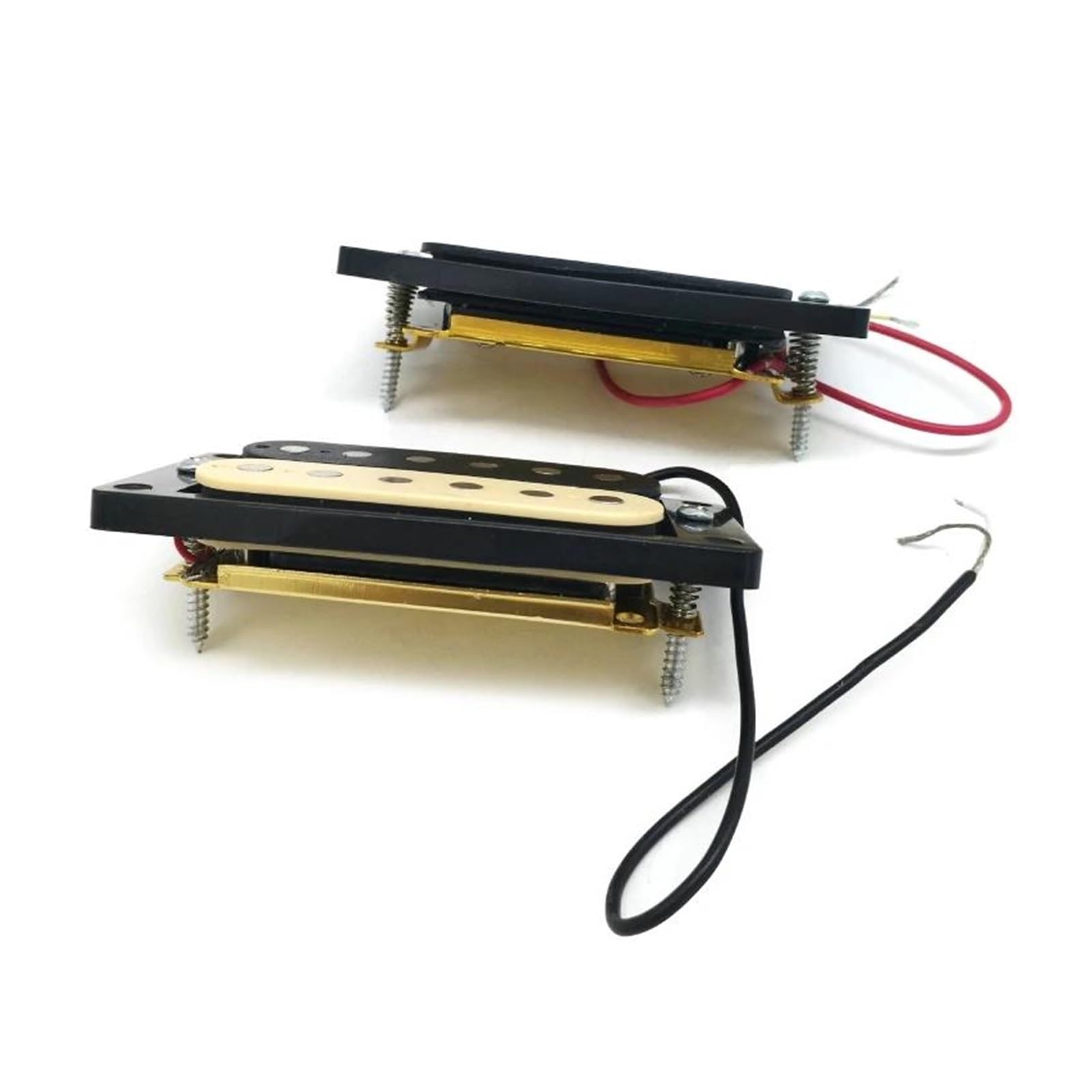 Tonabnehmer Im Schallloch Einer Akustikgitarre Set Mit Humbucker Tonabnehmern Für Elektrische Akustikgitarren 2 Stück Für Musikinstrumentenzubehör
