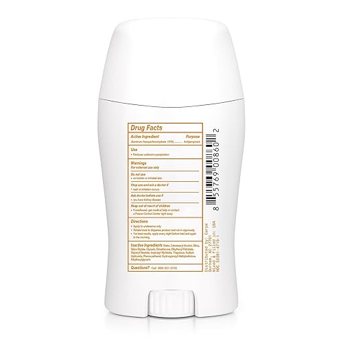 Miniatura 8 de Carpe Desodorante y antitranspirante para mujeres y hombres, fuerza clínica con aroma a polvo fresco, combate la sudoración excesiva, ideal para