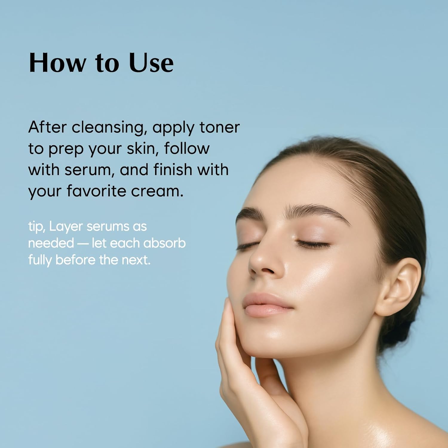 MIDHA Hyaluron Hydrating Serum, Deep & instant moisturizing, 8 layer hyaluronic acid contained, quick hydrating serum, vegan