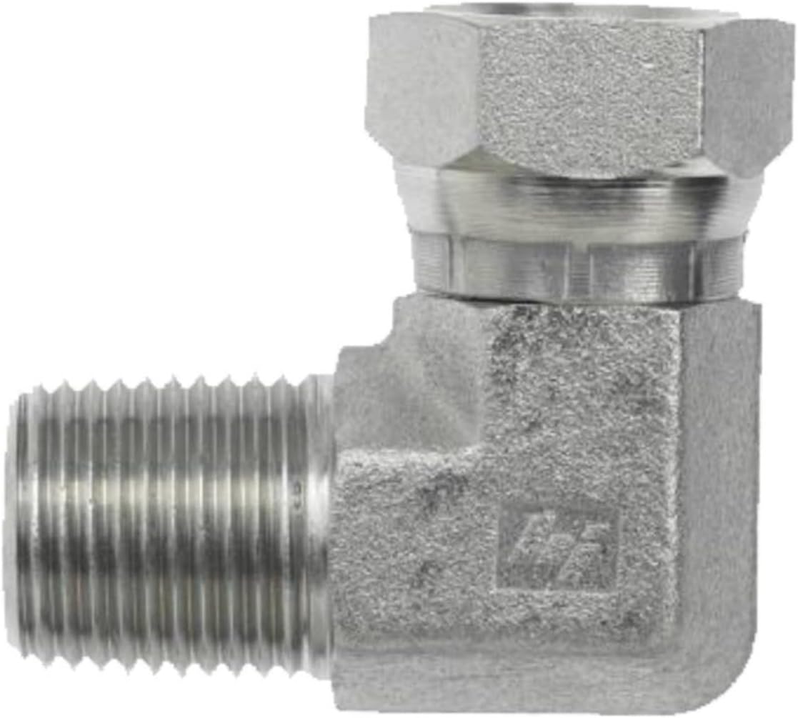 3001-1310 Hydraulic Adapter, 90° Female NPT Swivel X Male NPT Adapter, case, 2