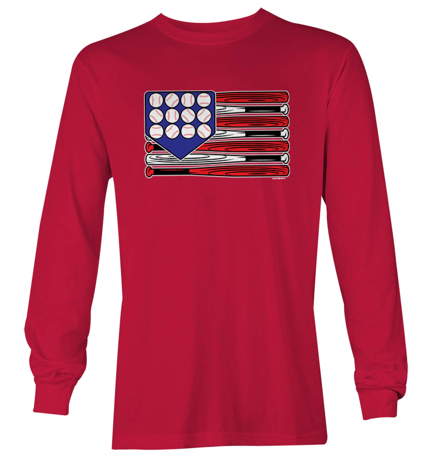 Haase Unlimited Baseball American Flag - USA Youth T-Shirt