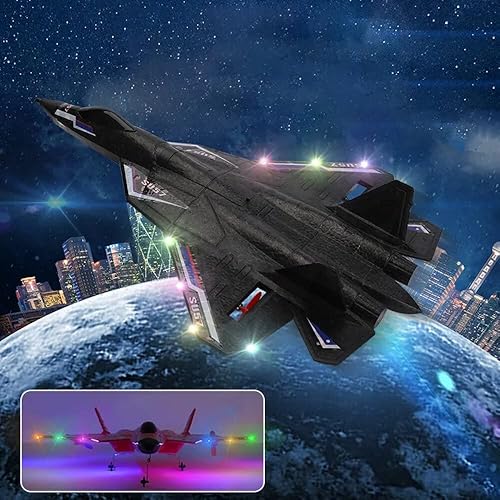 Miniatura 2 de ColdBreezes - Avión a control remoto SU-57 PRO Control remoto de 2 canales 24 GHz equilibrio automático fácil de volar  Avión RC para adultos niños