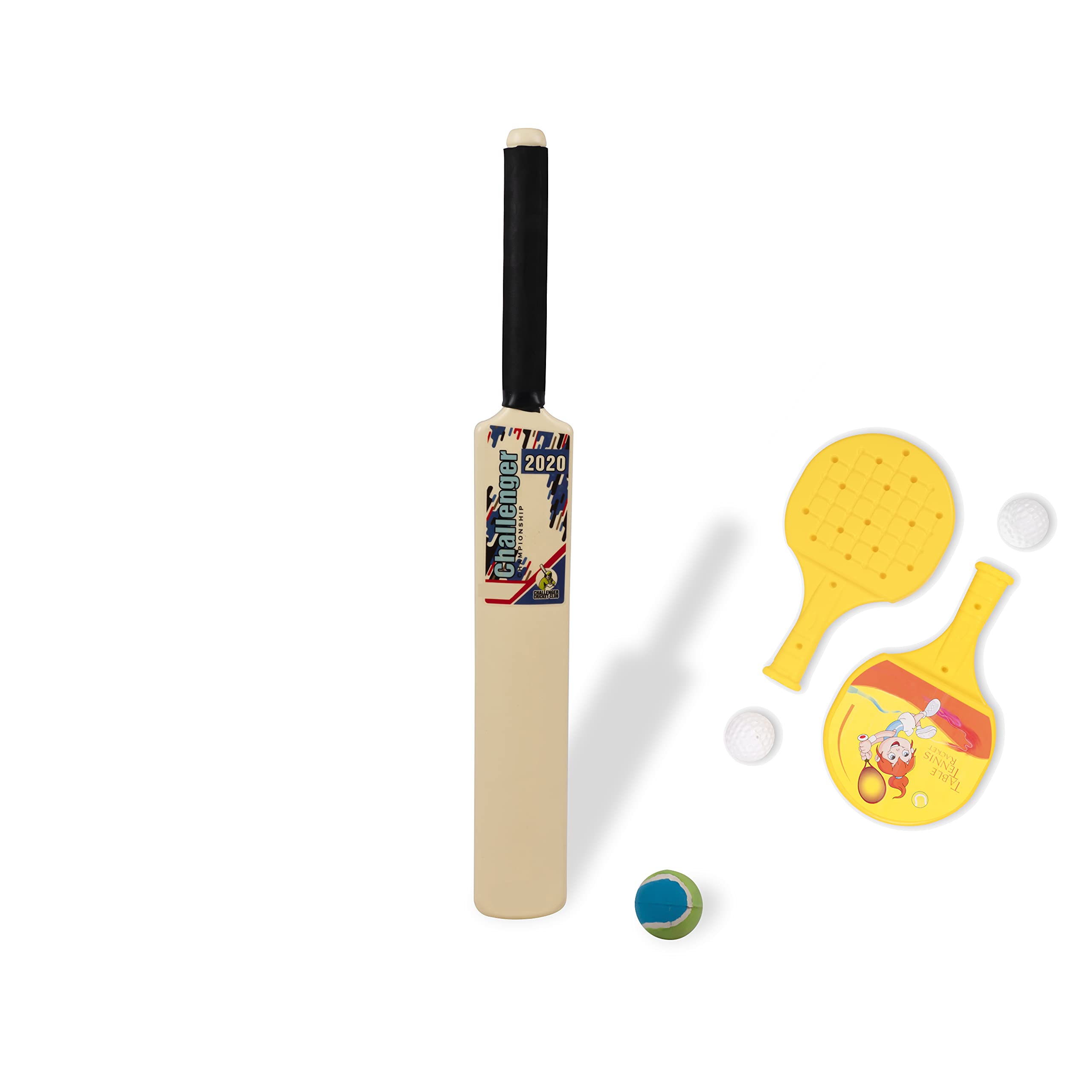 See full amazon price history chart for Mahi Enterprise� Amazing Kids Cricket Bat Balls Set with Plastic Table Tennis Racket Set, Indoor and Outdoor Use for Kids Game (Multi Colors) Mahi Enterprise� Amazing Kids Cricket Bat Balls Set with Plastic Table Tennis Racket Set, Indoor and Outdoor Use for Kids Game (Multi Colors) (B0992G9XRQ) Amazon Price History, Amazon Price Tracker