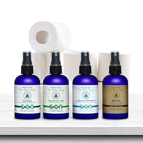Vista 94 de PRISTINE Aerosol de papel higiénico: como se ve en Shark Tank, alternativa a toallitas de limpieza personal más naturales y toallitas húmedas