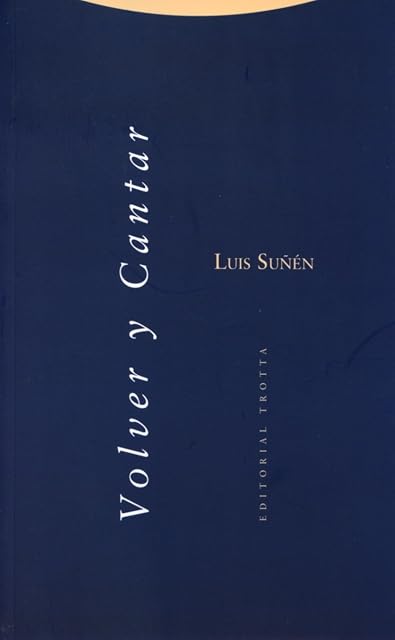 Portada de Volver y cantar