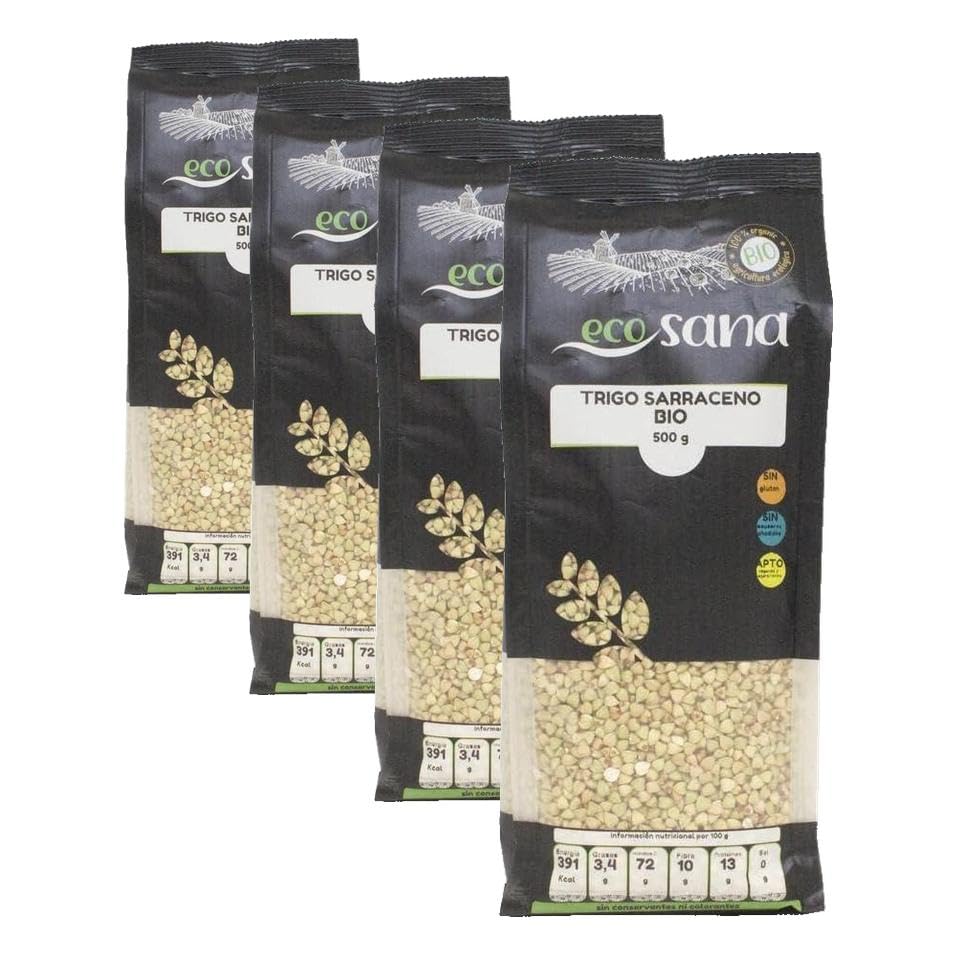 ECOSANA TRIGO SARRACENO BIO 500G (Paquete de 4)