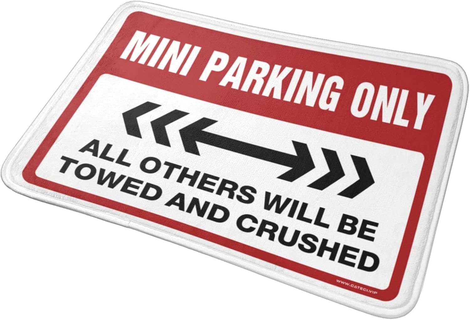 Sports Bar Decor Mini Parking Only Rug Doormats Outdoor Fall Kitchen Mats for Floor(Size:65X90CM), EHFPCWASF-65X90CM