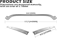 Vista 6 de Kit de molduras de parabrisas dividido para Harley Road Glide 15-24, aluminio dividido lateral de parabrisas lateral para Harley Touring Road Glide