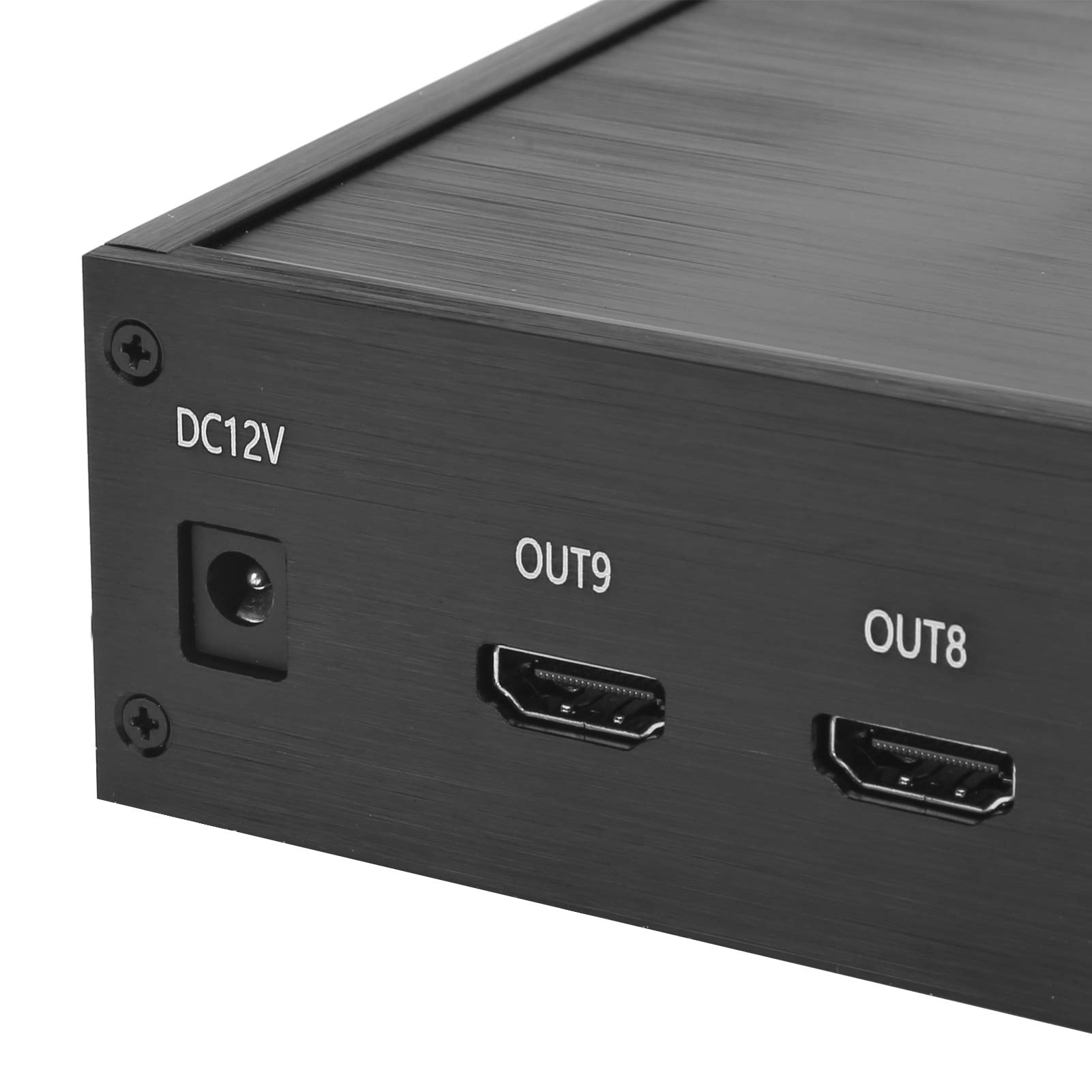 Controller Per Video Wall 4K 60Hz A 4 Canali 2×2 – Splitter E Processore Con Uscita HDMI 4 Vie, Supporto Rotazione 180° E Giunzioni Multiple, Telecomando E RS232 Inclusi