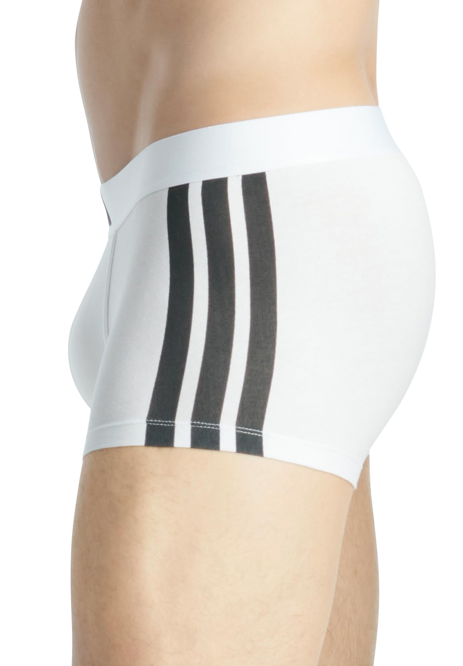 adidas Bielizna Mężczyźni Adidas Herren Unterwäsche Boxershorts 2er Pack - Low Rise Trunk (2pk) - Active Flex Cotton 3 Stripes