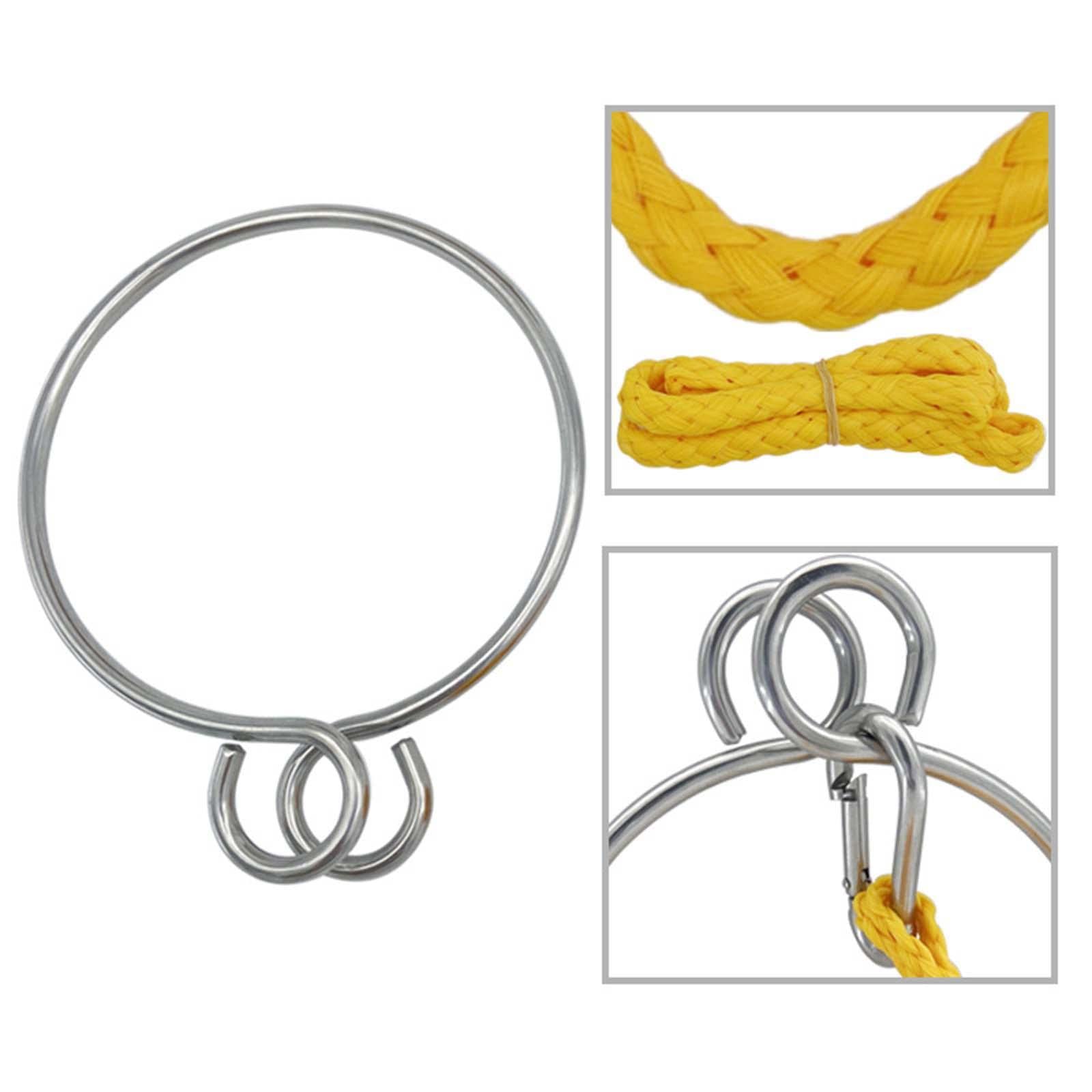 Gaffes Et Crochets De Mouillage, Equipement De Mouillage, 13 Cm Anneaux De Levage D'ancre avec 45 Cm Corde Utilisation Facile à La Plupart des Navires Et Yachts