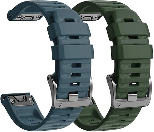 NotoCity Compatible con Fenix 6 Pro Band de 0.866in de ajuste fácil para Fenix 5Fenix 5 PlusFenix 6Fenix 6 ProForerunner 935Forerunner 945Approach