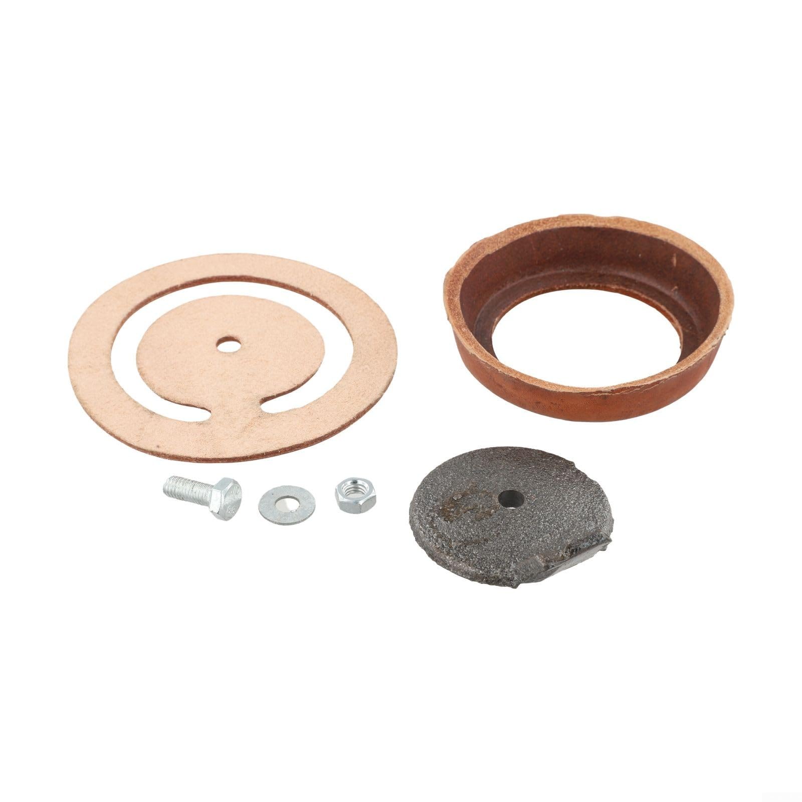Brocca manuale per kit di riparazione pompa per Simmons 1160 PM500 e n. 2, valvola di ritegno in ghisa con valvola inferiore in pelle e tazze, parti di prevenzione del riflusso per pompe a mano