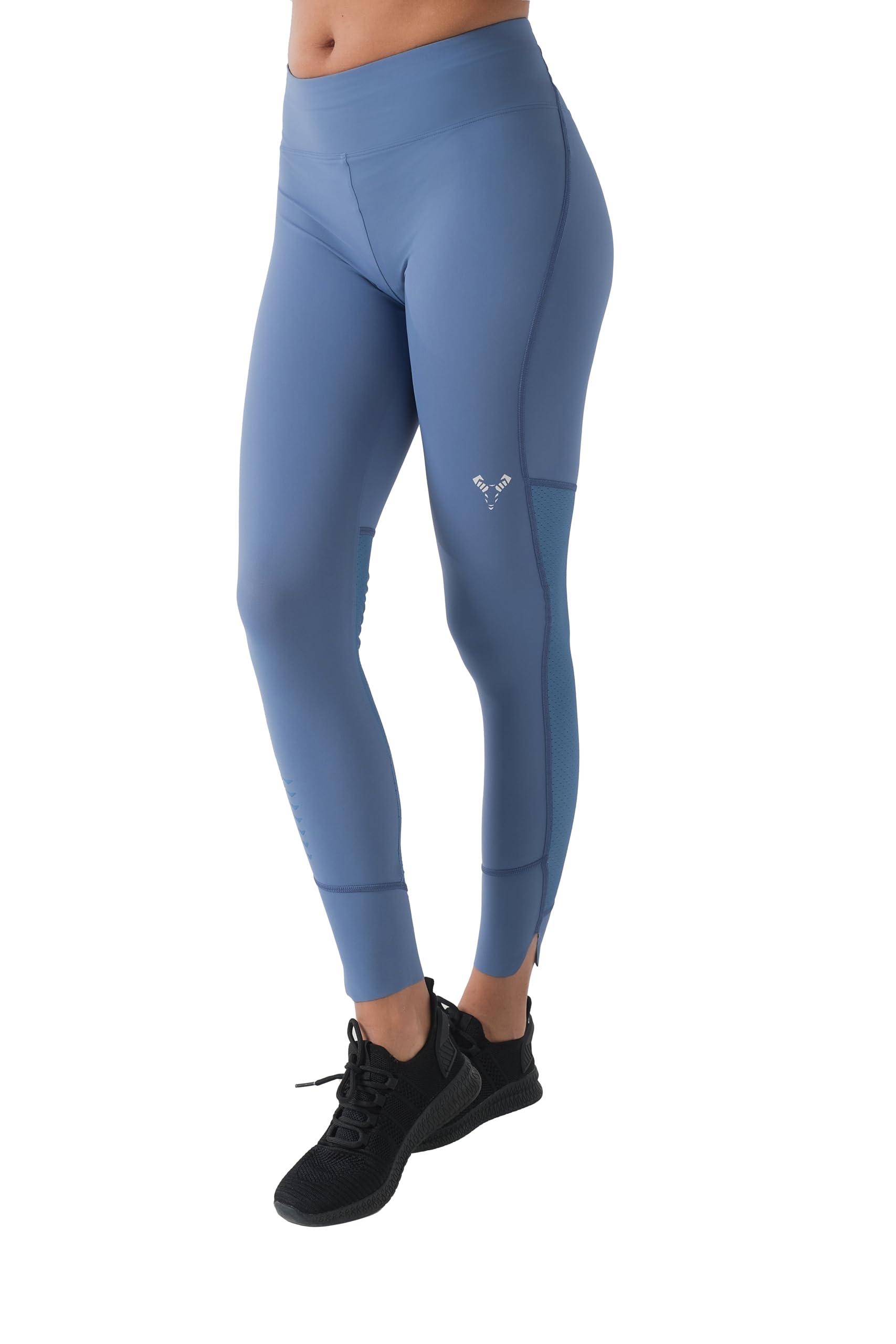 Leggings Running Donna Shift – Tights Lunghi a Compressione, Vita Alta Modellante e Zone in Mesh Traspirante, Tessuto Tecnico Ultra-Stretch – Calzamaglia Sportiva per Corsa e Fitness