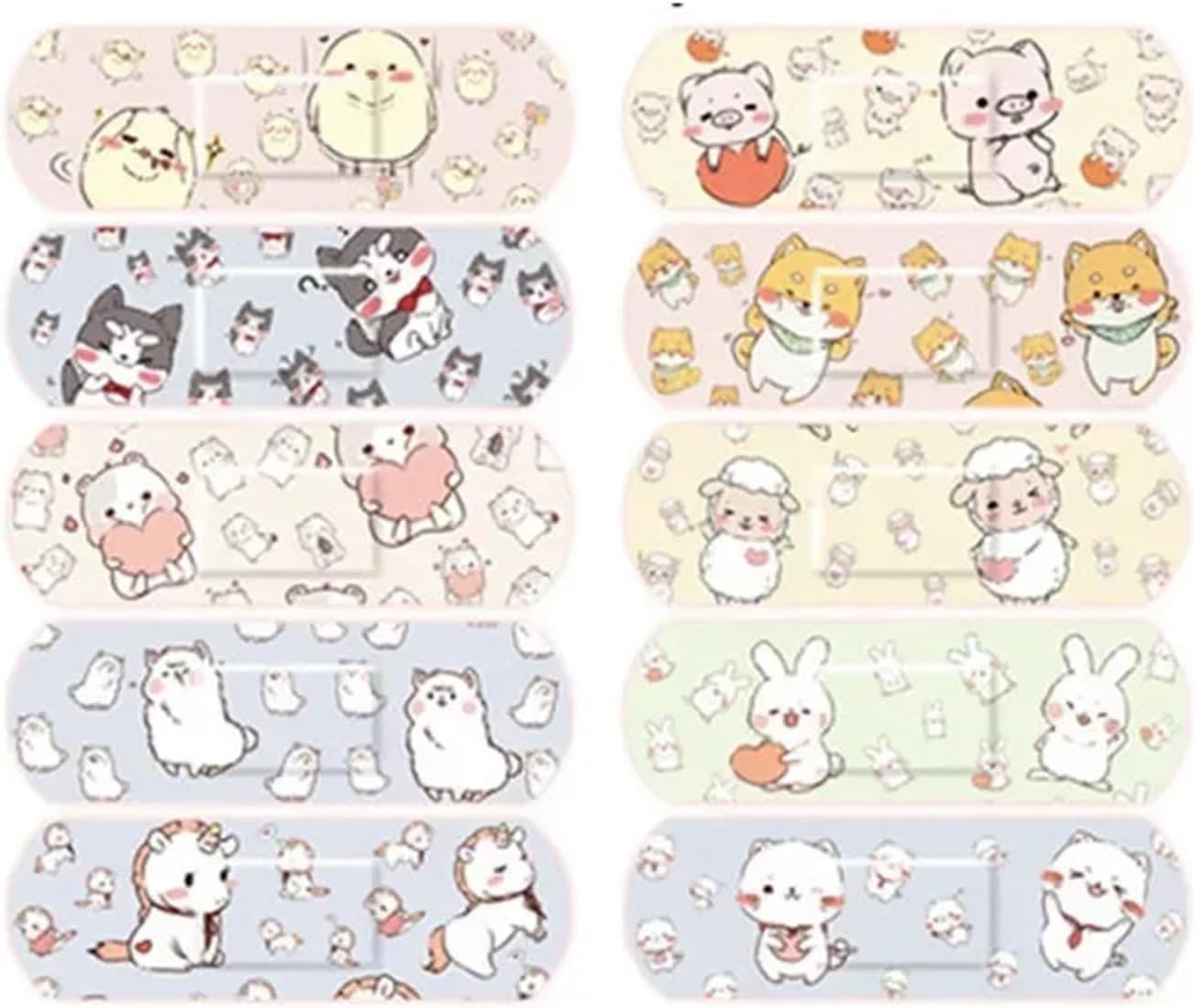 Adhesive Bandages 120pcs/set Cartoon Band Aid First Plaster for Children Children Cute Woundplast Kawaii Patch Wound Dressing Adhesive Bandages