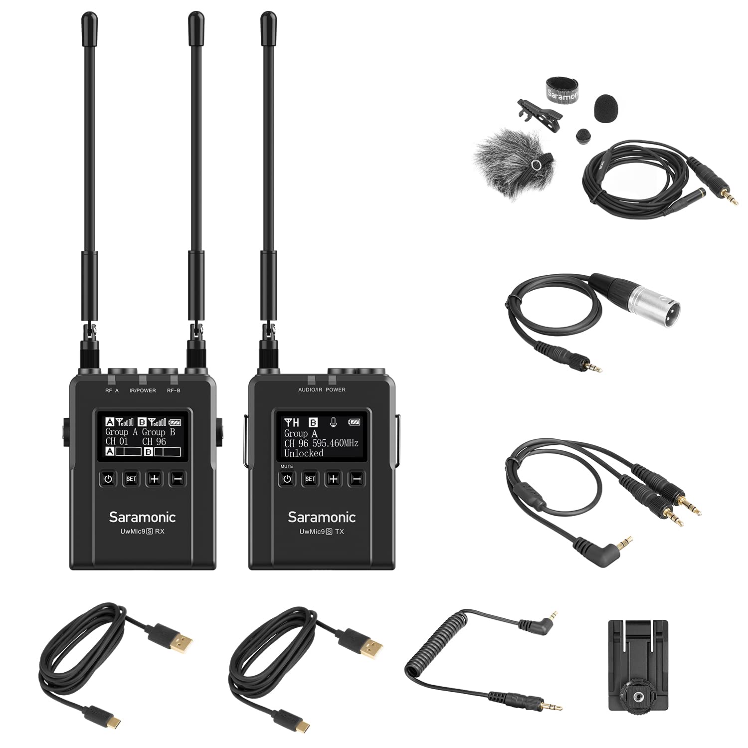 Amazon.com: Saramonic Advanced Wireless UHF Lavalier System