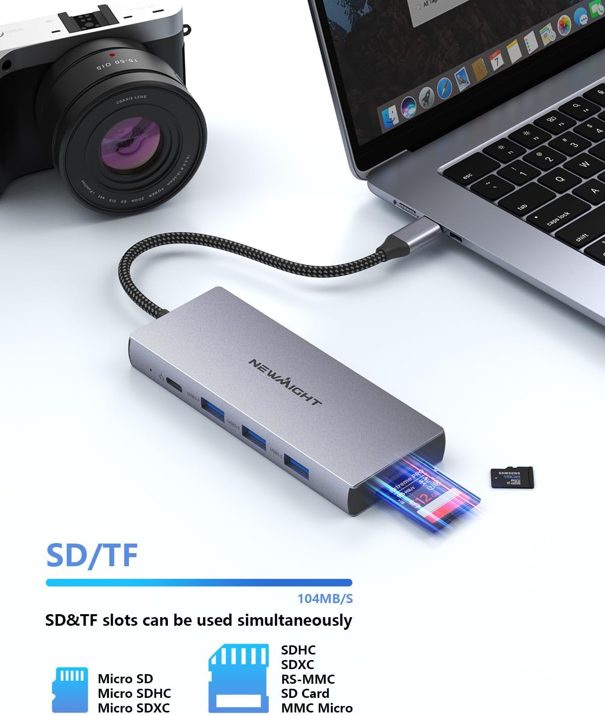 SD/TF Card Reader Functionality
