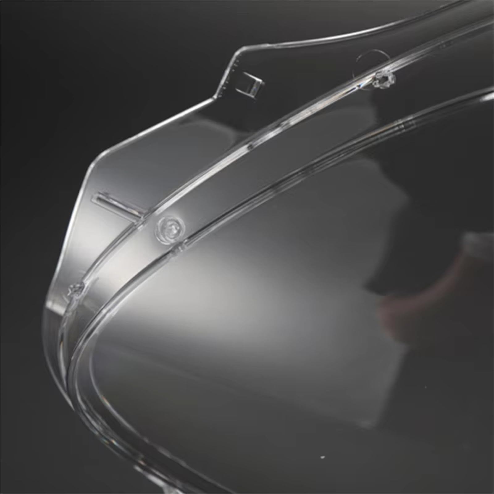Lente Fari Caps Compatibile Con Porsche Per Macan 2014 2015 2016 2017 Coprifaro Trasparente Paralume Faro Paralume Lente(Left and Right)