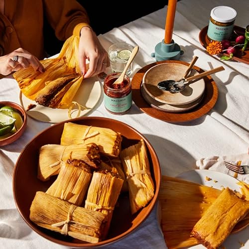 Masienda Heirloom Yellow Corn Masa Harina/Flour. Nixtamalized Corn Flour Perfect For Corn Tortillas, Tamales, Tostadas, Pupusas, Arepas And More. Gluten-Free, Non-Gmo, Preservative-Free. 2.2 Pounds. #TOP7