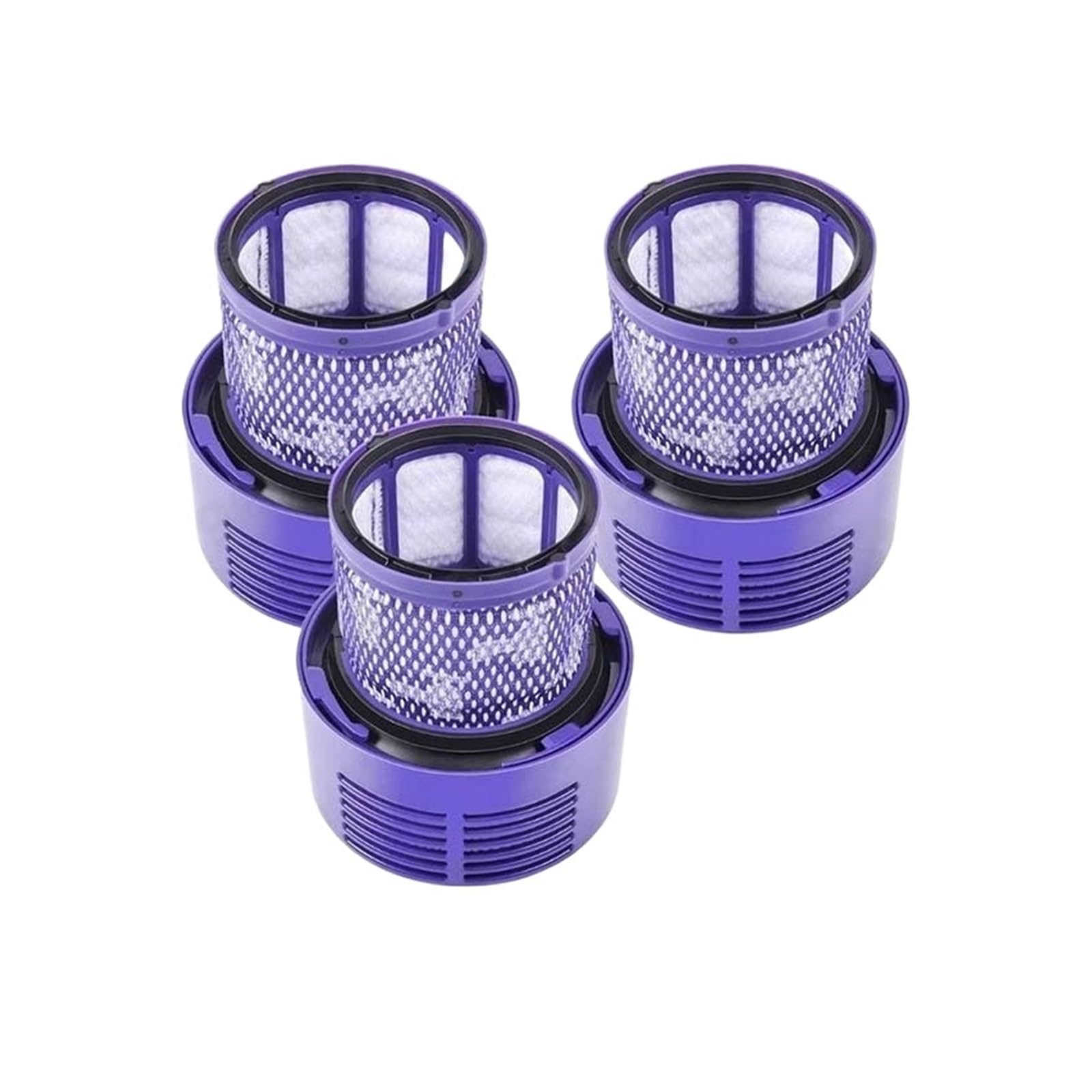 Unidad de repuestos de filtro HEPA lavable, Compatible con Dyson, accesorios de filtros de aspiradora V10 SV12(15PCS)