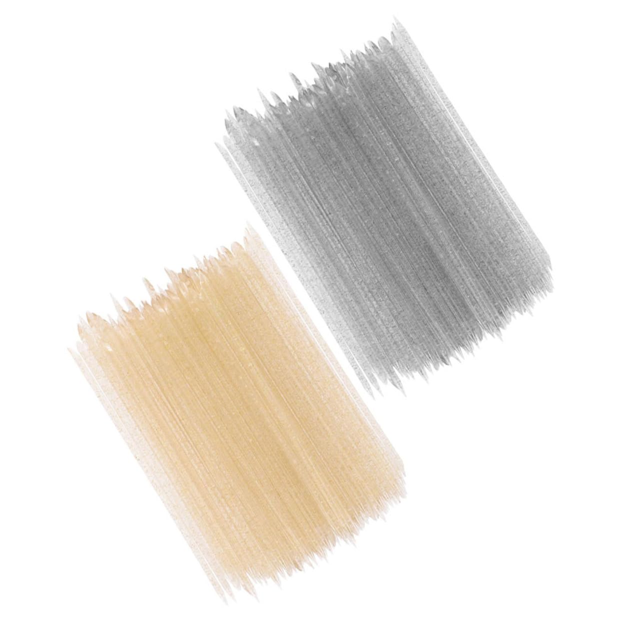 GALPADA 200pcs Nail Sample Sticks for Nail Art Lightweight Dotting Tools for Manicure Multi- for Home and Salon Use