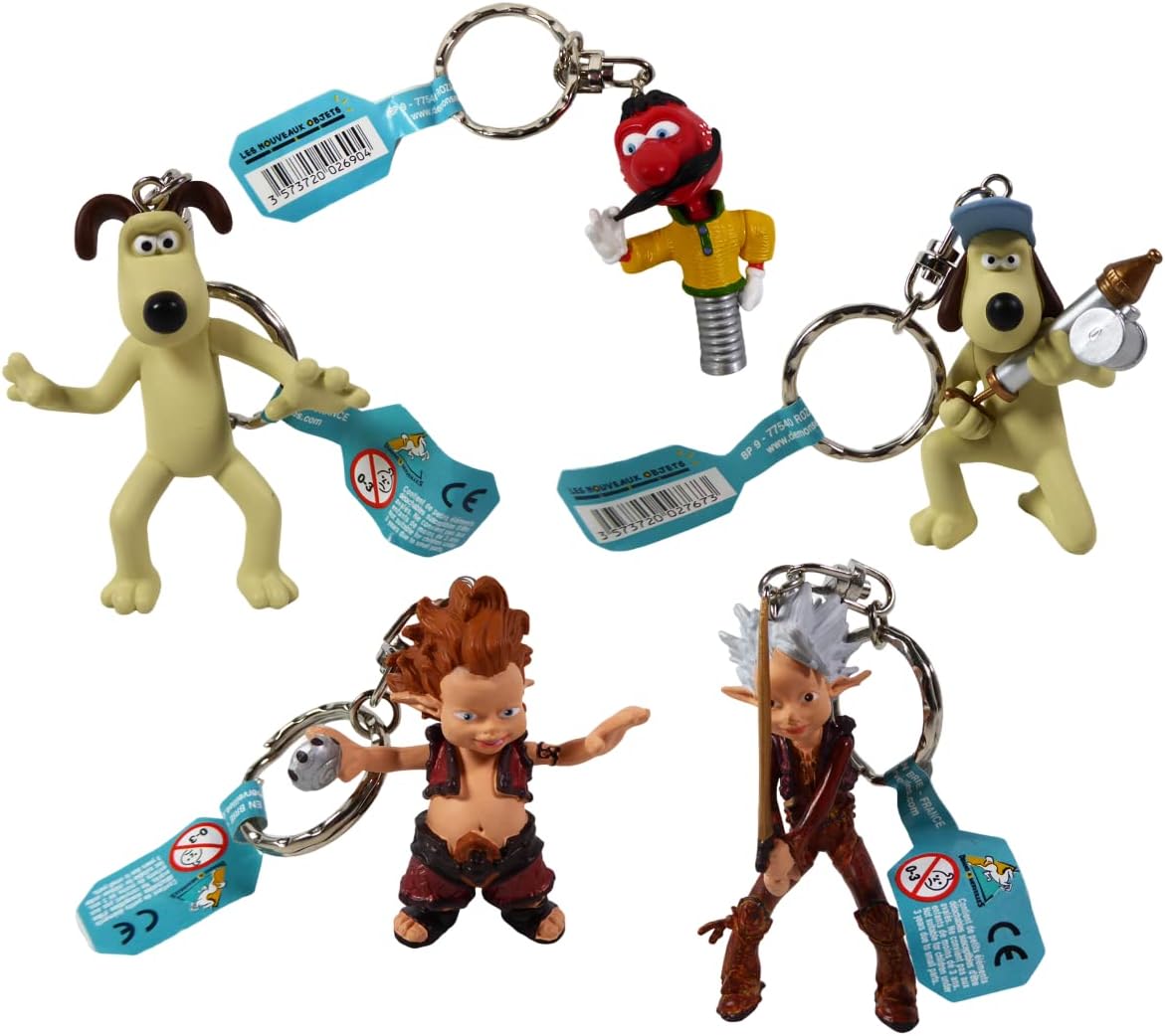 OPO 10 – Lot De 8 Figurines Snoopy 6 à 10 Cm – Personnages Variés : Peintre, Skieur, Aviateur, Pêcheur, Indien, Guitariste, Détective, Sportif