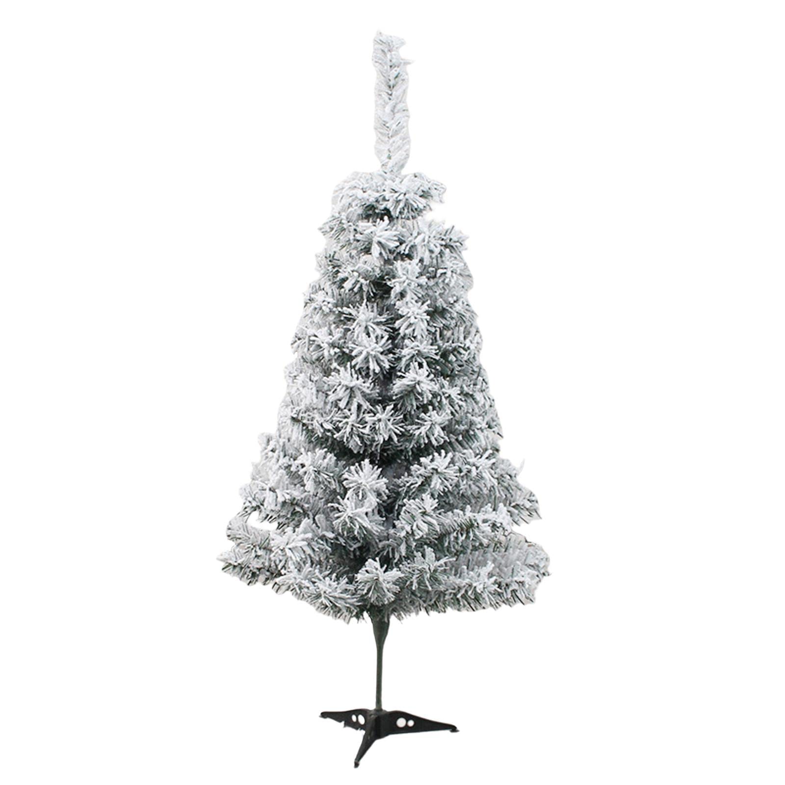 MagiDeal Tabletop Artificial Christmas Tree Decor Centerpiece Photo Prop Escena de Nieve Flocado de Navidad para Centro Comercial, Festival, Patio, al, l