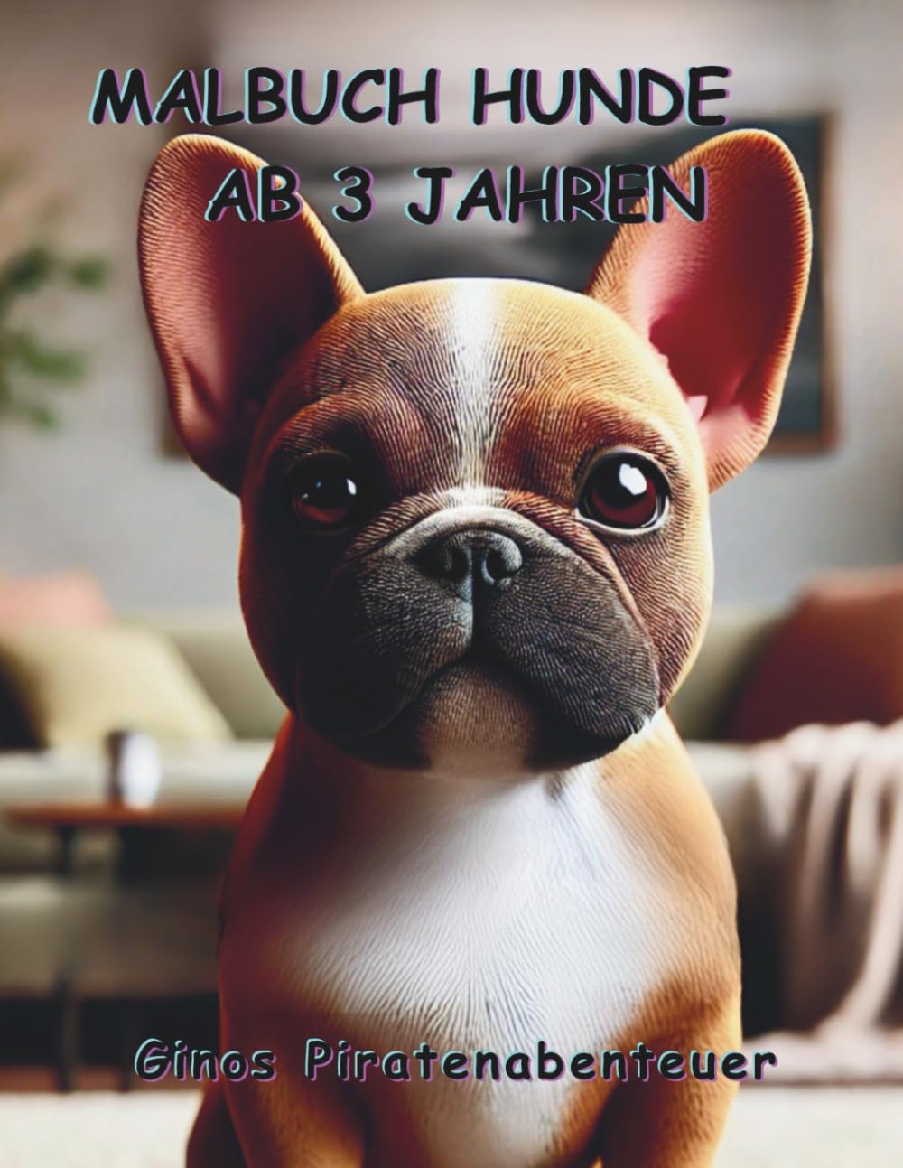 MALBUCH HUNDE AB 3 JAHREN: Ginos Piratenabenteuer