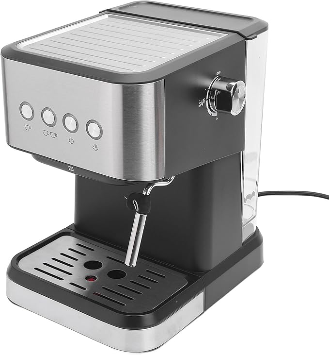 Cafetera Semiautomática Compacta con Vaporizador de Leche, 1.5L miniatura 6