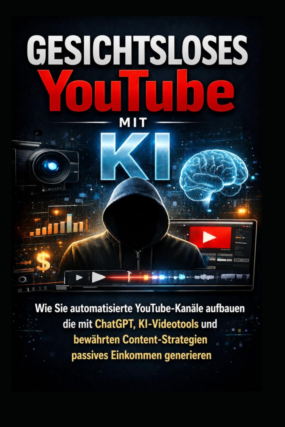 Gesichtsloses YouTube mit KI: Wie Sie automatisierte YouTube-Kanäle aufbauen, die mit ChatGPT, KI-Videotools und bewährten Content-Strategien passives Einkommen generieren