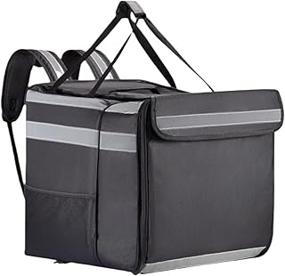 Bolsas de Pizza aisladas para Entrega de Alimentos, Bolsa de Entrega de Pizza-Pizza Warmer Entrega expandible Mochila | Almacenamiento de Aislamiento de comestibles térmicos, transportista de alimen